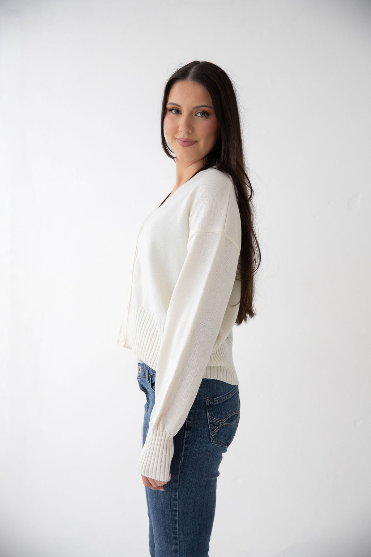 Vanilla Wool Cardigan
