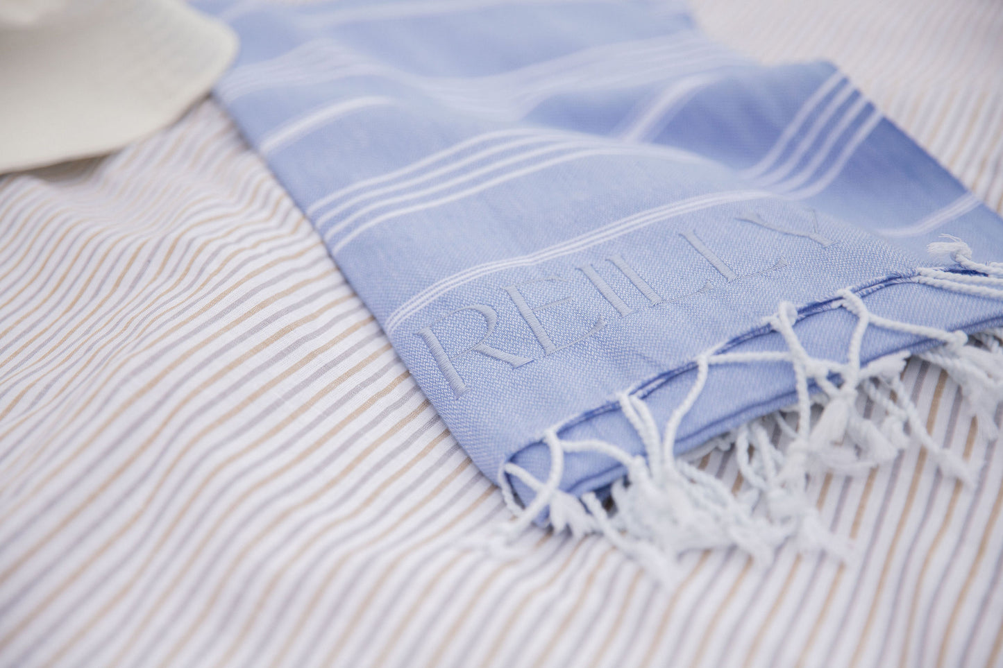 100% Pure  Cotton Turkish Beach Towel - Back in Stock